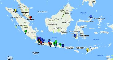 Location Map Non Regular Tuition Program Nomor